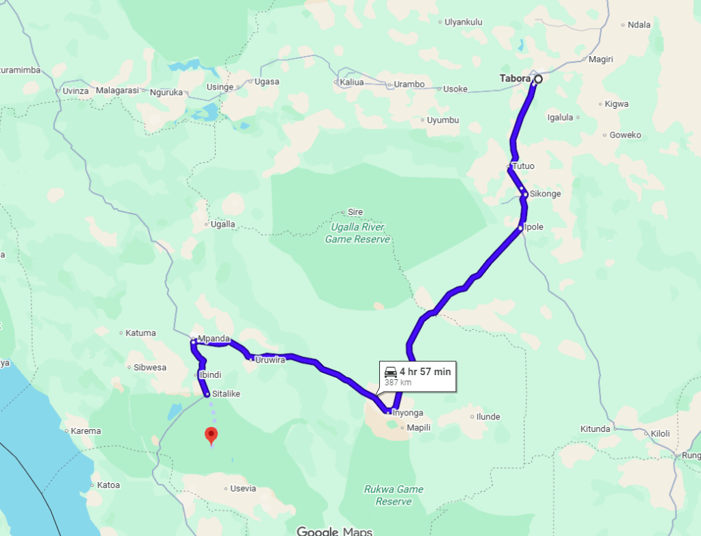Katmai National Park Map
